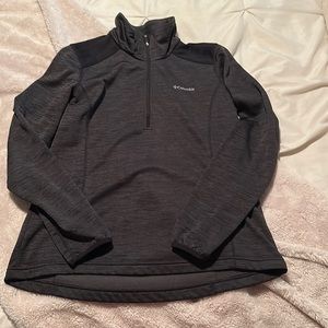 Columbia size L 1/4 zip pullover - fleece lined